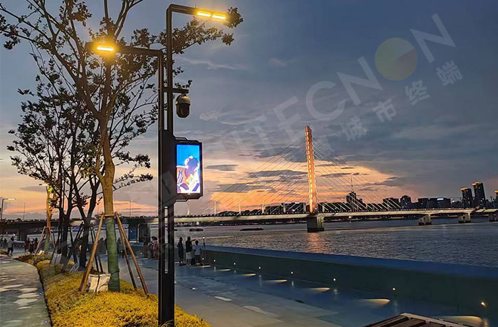 LED燈桿屏 LED燈桿屏